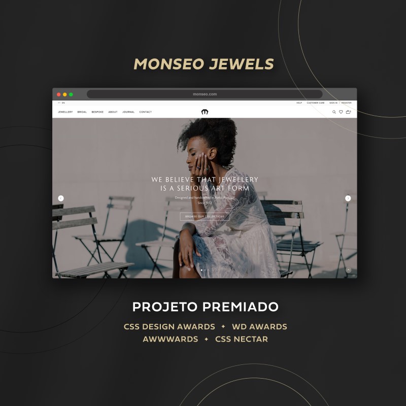 Projeto da 4por4 é premiado nas melhores plataformas de “awards”