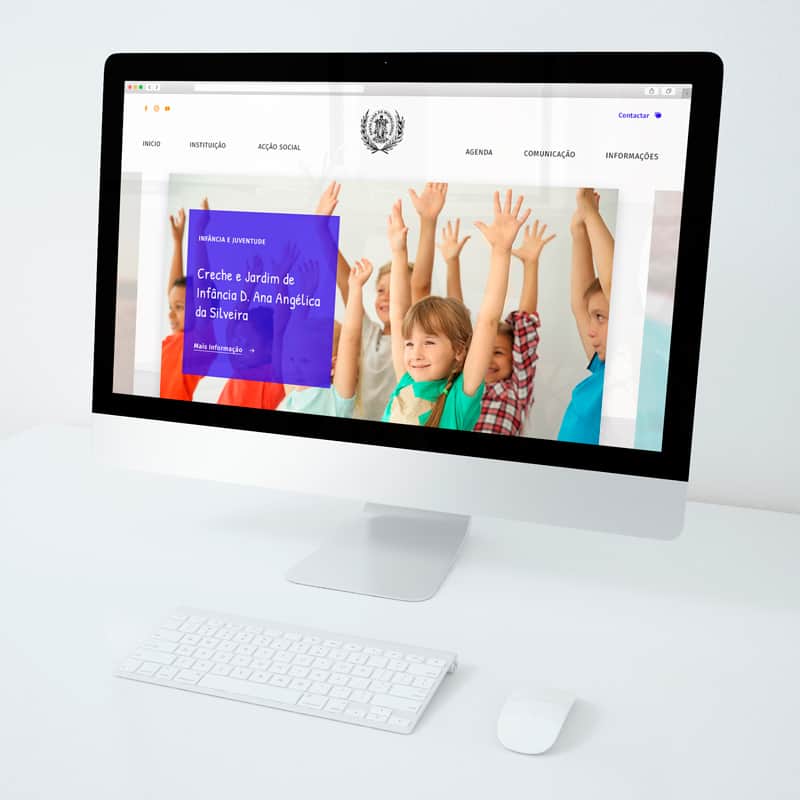 website para Misericordia de Borba