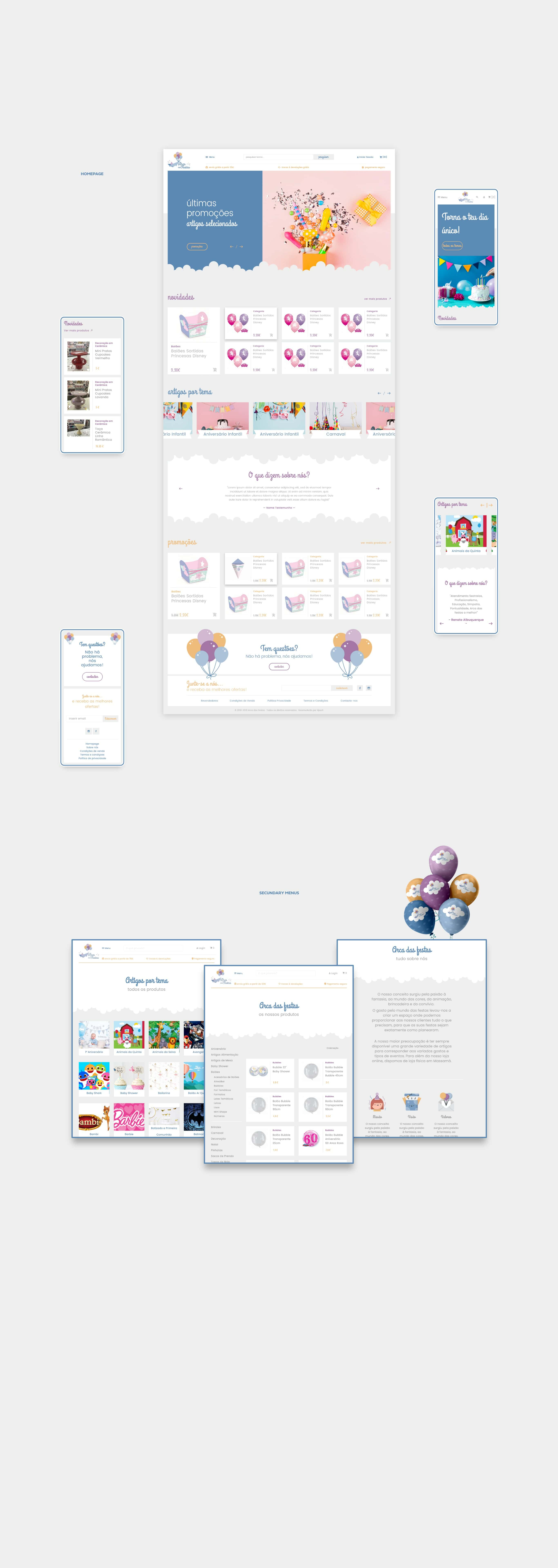 layouts para website