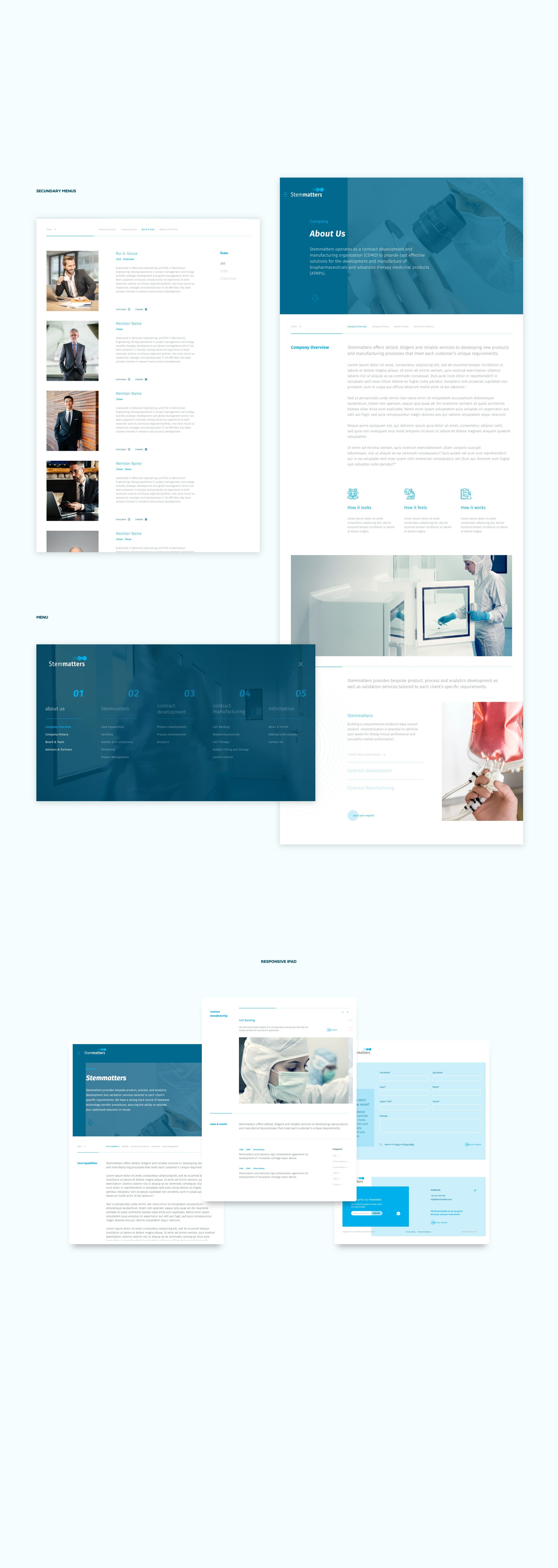 layouts for website