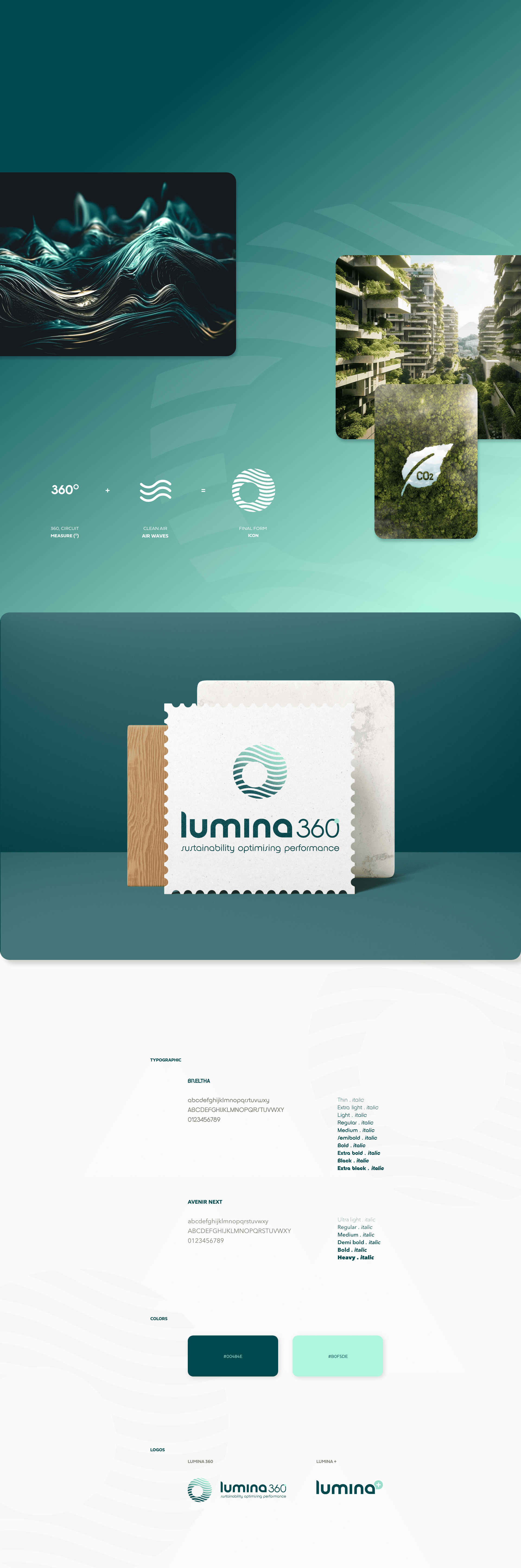 brand developed for Lumina 360