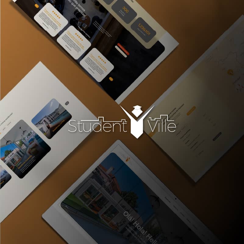 creation of a new website for Student Ville